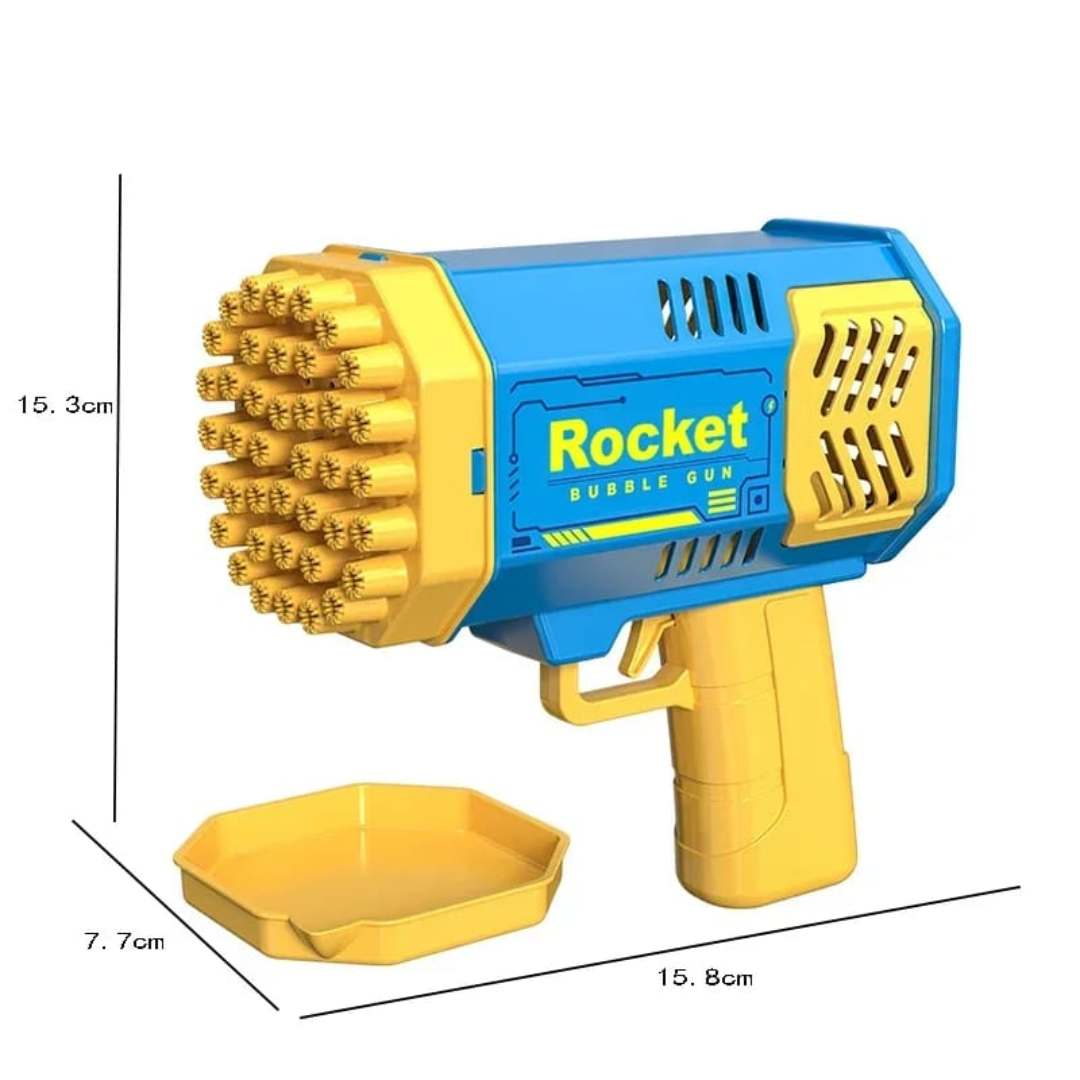 Máquina De Burbujas Gatling Bazooka led